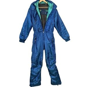 KILLY Apres‎ Ski Snowboard Gaper Closing Day Suit Snow Bib Jumpsuit VTG 1980s 12